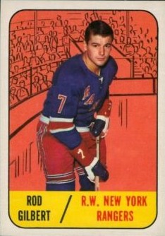1967-68 Topps #60 Eric Nesterenko Chicago Blackhawks hockey card GG-286